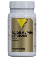 Image de Acide Alpha-Lipoïque Forme R 200 mg - Antioxydant 30 Comprimés - Vit'all+ depuis Produits pour Sommeil et Énergie | Louis Herboristerie