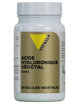 Image de Acide Hyaluronique 150 mg - Ossature et Peau 30 Gélules végétales - Vit'all+ depuis Achetez les produits Vit'All + à l'herboristerie Louis