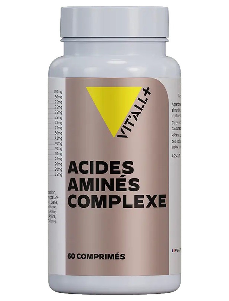 Image principale de la modale pour Acides Aminés Complexe - Tonus 60 comprimés - Vit'all+