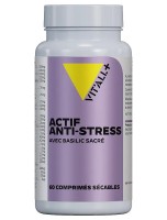 Image de Actif Anti-stress - Stress et Détente 60 comprimés - Vit'all+ depuis Produits pour Sommeil et Énergie | Louis Herboristerie