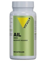 Image de Ail 500mg - Circulation et Tonus 100 capsules - Vit'all+ depuis Produits pour Sommeil et Énergie | Louis Herboristerie