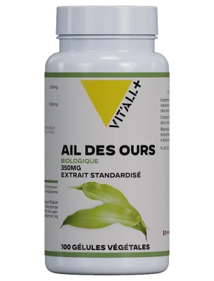 Image de Ail des Ours Bio 350mg - Coeur et cholestérol 100 gélules végétales - Vit'all+ depuis Achetez les produits Vit'All + à l'herboristerie Louis
