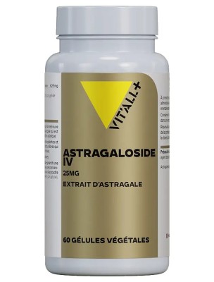 Image de Astragaloside IV 25mg - Défenses Naturelles 60 gélules végétales - Vit'all+ depuis Achetez les produits Vit'All + à l'herboristerie Louis