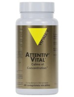 Image de Attentiv'Vital - Mémoire et Concentration 60 comprimés - Vit'all+ depuis Solutions Naturelles pour votre Santé | Louis Herboristerie (10)
