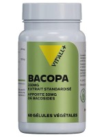 Image de Bacopa 250mg - Mémoire et Concentration 60 gélules végétales - Vit'all+ depuis Soutien pour Mémoire et Yeux | Louis Herboristerie