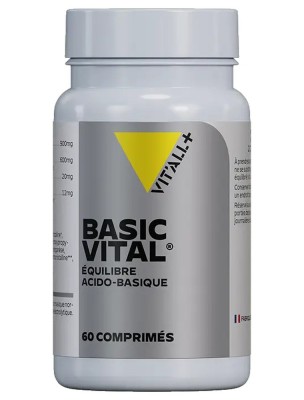 Image de Basic-Vital - Equilibre-Acido-basique 60 comprimés - Vit'all+ depuis Achetez les produits Vit'All + à l'herboristerie Louis