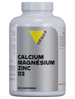 https://www.louis-herboristerie.com/80771-home_default/calcium-magnesium-zinc-d3-ossature-saine-250-comprimes-vit-all.jpg Image 80771 supplémentaire pour Calcium Magnésium Zinc D3 - Ossature Saine 250 comprimés - Vit'all+