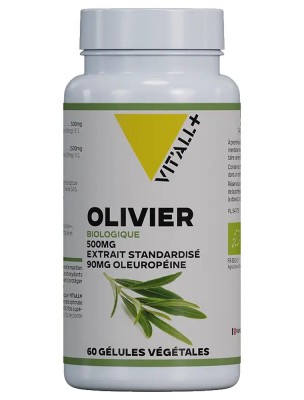 Image de Olivier 500mg Bio - Circulation 60 gélules végétales - Vit'all+ depuis Achetez les produits Vit'All + à l'herboristerie Louis (6)