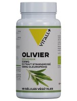 Image de Olivier 500mg Bio - Circulation 60 gélules végétales - Vit'all+ depuis Solutions Naturelles pour votre Santé | Louis Herboristerie (75)