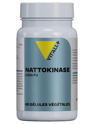 Image de Nattokinase 2000 FU - Coeur et Tension 60 gélules végétales - Vit'all+ depuis Achetez les produits Vit'All + à l'herboristerie Louis (6)