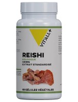 Image de Reishi 400mg Bio - Immunité 60 gélules végétales - Vit'all+ depuis Produits pour Sommeil et Énergie | Louis Herboristerie (23)
