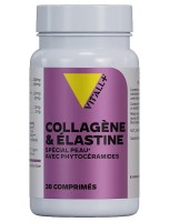 Image de Collagène et Elastine - Peau 30 comprimés - Vit'all+ depuis Solutions Naturelles pour votre Santé | Louis Herboristerie (29)