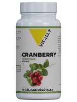 Image de Cranberry 400mg Bio - Voies Urinaires 30 gélules végétales - Vit'all+ depuis Solutions Naturelles pour votre Santé | Louis Herboristerie (32)