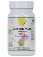 Image de Chardon-Marie 300mg Bio - Détox et Foie 60 gélules végétales - Vit'all+ depuis Solutions Naturelles pour votre Santé | Louis Herboristerie (25)