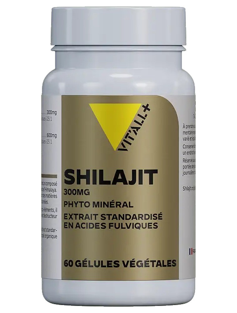 Image principale de la modale pour Shilajit 300 mg - Détox et Tonus 60 gélules végétales - Vit'all+