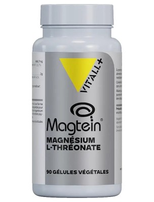Image de Magtéin Magnésium L-Thréonate - Stress et Fatigue 90 gélules - Vit'all+ depuis Achetez les produits Vit'All + à l'herboristerie Louis (6)