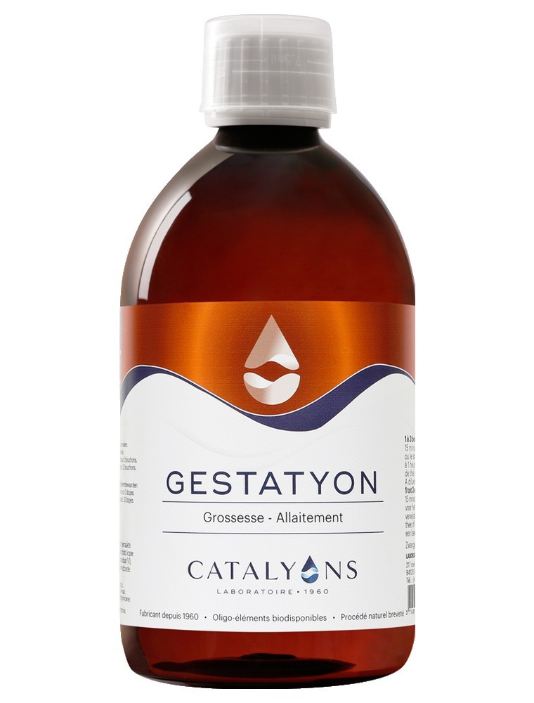 Image principale de la modale pour Gestatyon -  Grossesse et Allaitement Oligo-élément 500 ml  - Catalyons