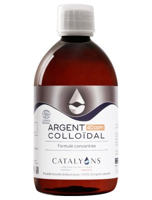 Image de Argent colloïdal 40 ppm - Oligo-élément 500 ml - Catalyons depuis louis-herboristerie