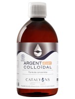 Image de Argent colloïdal 40 ppm - Oligo-élément 500 ml - Catalyons depuis Soins du Visage Bio et Naturels | Louis Herboristerie