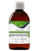 Image de Bain de bouche à l'argent colloïdal sans alcool Bio 500 ml - Catalyons depuis Oligo-éléments pour votre vitalité | Louis Herboristerie