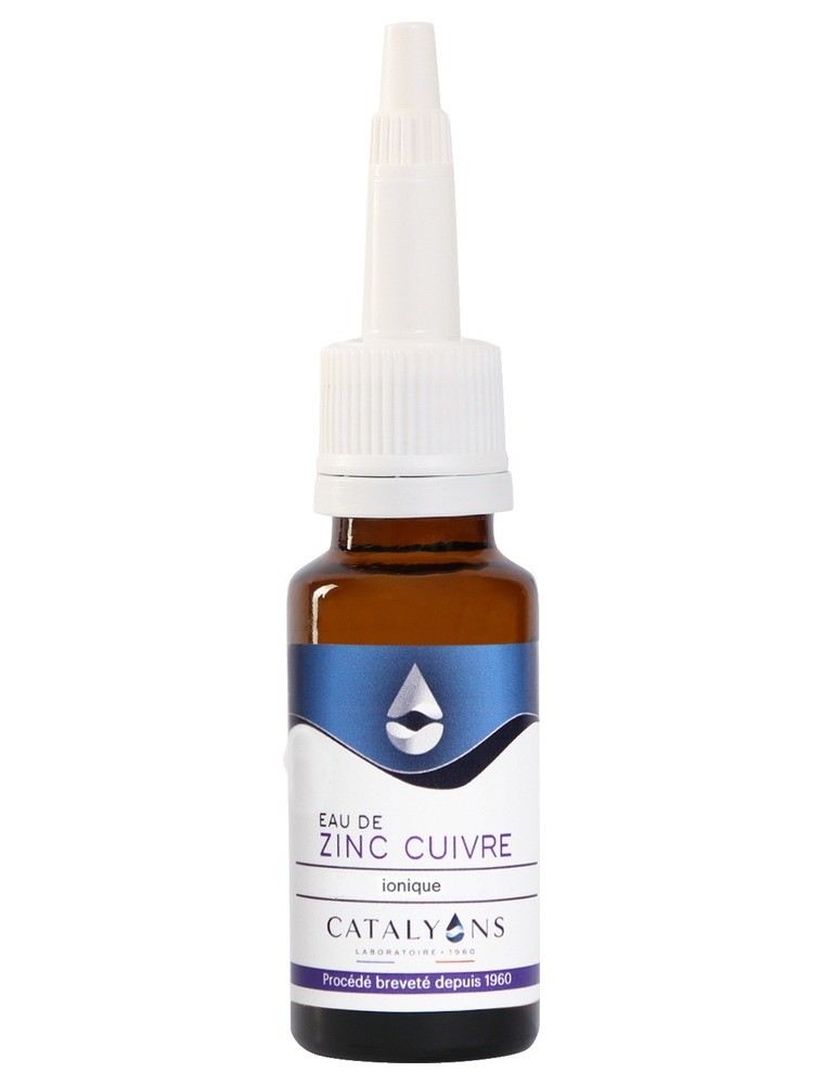 Image principale de la modale pour Eau de Zinc et Cuivre - Paupières 20 ml - Catalyons