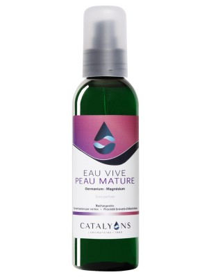 Image de Eau Vive pour peaux matures avec Chlorophylle - Action régénératrice 150 ml - Catalyons depuis Commandez les produits Catalyons à l'herboristerie Louis