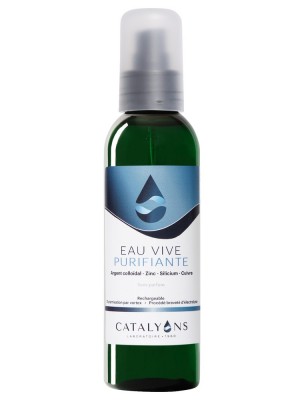 Image de Eau Vive à l'Argent Colloïdal et à la Chlorophylle - Action purifiante 150 ml - Catalyons depuis Commandez les produits Catalyons à l'herboristerie Louis