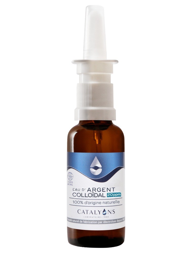 Image principale de la modale pour Eau d'Argent colloïdal - Spray 30 ml - Catalyons