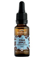 Image de Crab Apple Pommier n°10 - Courage et Espoir Bio aux Fleurs de Bach 20 ml - Biofloral depuis Solutions Naturelles pour votre Santé | Louis Herboristerie (32)