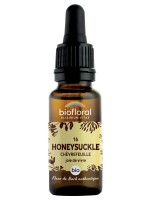 Image de Honeysuckle Chèvrefeuille n°16 - Vitalité et Joie de Vivre Bio aux Fleurs de Bach 20 ml - Biofloral depuis Solutions Naturelles pour votre Santé | Louis Herboristerie (54)