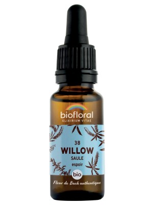 Image de Willow Saule n°38 - Courage et espoir Bio aux fleurs de Bach 20 ml - Biofloral depuis Achetez les produits Biofloral à l'herboristerie Louis (2)