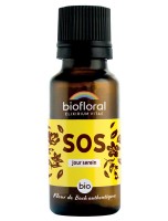 Image de SOS Jour Serein Bio - Complexe Secours Fleurs de Bach Granules 19,5 g - Biofloral depuis Solutions Naturelles pour votre Santé | Louis Herboristerie (99)