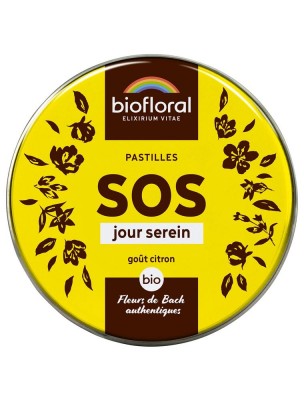 Image de SOS Jour Serein Bio - Complexe Secours Fleurs de Bach Pastilles 50g - Biofloral depuis Achetez les produits Biofloral à l'herboristerie Louis (2)