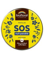 Image de SOS Nuit Paisible Bio - Complexe Secours Fleurs de Bach Pastilles 50g - Biofloral depuis Produits pour Sommeil et Énergie | Louis Herboristerie (26)