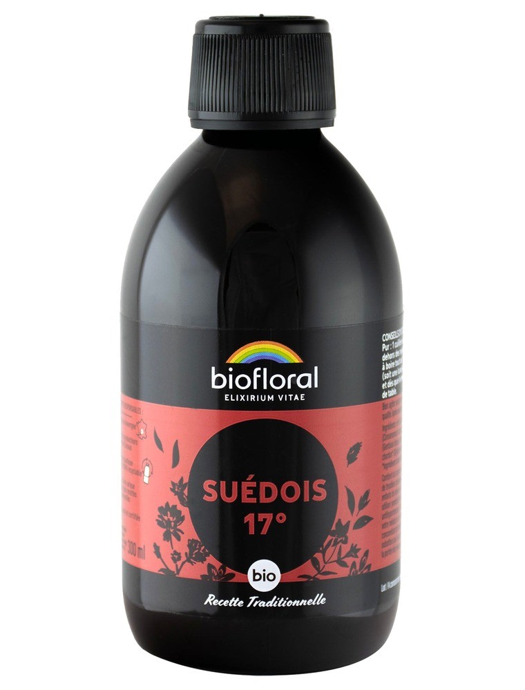Image principale de la modale pour Élixir du Suédois Bio 17°- Dépuratif 300 ml - Biofloral