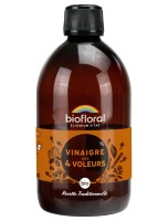 Image de Vinaigre des 4 voleurs Bio - Recette originale 500 ml - Biofloral depuis Produits pour Sommeil et Énergie | Louis Herboristerie (29)