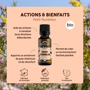 Image 81026 supplémentaire pour Petit Tourbillon Bio - Fleurs de Bach Granules 19,5 g - Biofloral