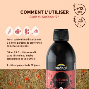 Image 81061 supplémentaire pour Élixir du Suédois Bio 17°- Dépuratif 300 ml - Biofloral