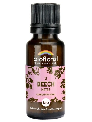 Image 81074 supplémentaire pour Beech Hêtre n°3 - Acceptation et Compréhension Bio aux Fleurs de Bach en granules 19,5 g - Biofloral