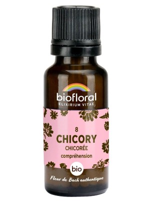 https://www.louis-herboristerie.com/81094-home_default/chicory-chicoree-n8-comprehension-et-acceptation-bio-aux-fleurs-de-bach-en-granules-19-5-g-biofloral.jpg Image 81094 supplémentaire pour Chicory Chicorée n°8 - Compréhension et Acceptation Bio aux Fleurs de Bach en granules 19,5 g - Biofloral