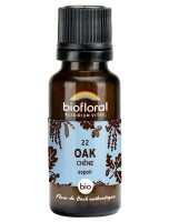 Image de Oak Chêne n°22 - Courage et Espoir Bio aux Fleurs de Bach en granules 19,5 g - Biofloral depuis Granules aux Fleurs de Bach bio sans alcool - Biofloral