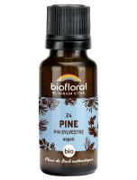 Image de Pine Pin sylvestre n°24 - Courage et Espoir Bio aux Fleurs de Bach en granules 19,5 g - Biofloral depuis Granules aux Fleurs de Bach bio sans alcool - Biofloral