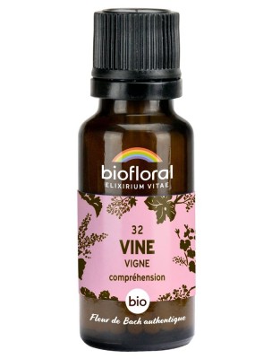 https://www.louis-herboristerie.com/81121-home_default/vine-n32-acceptation-et-comprehension-bio-aux-fleurs-de-bach-en-granules-19-5-g-biofloral.jpg Image 81121 supplémentaire pour Vine n°32 - Acceptation et Compréhension Bio aux Fleurs de Bach en granules 19,5 g - Biofloral