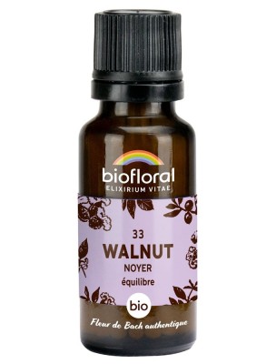 https://www.louis-herboristerie.com/81122-home_default/walnut-n33-calme-et-equilibre-bio-aux-fleurs-de-bach-en-granules-19-5-g-biofloral.jpg Image 81122 supplémentaire pour Walnut n°33 - Calme et Équilibre Bio aux Fleurs de Bach en granules 19,5 g - Biofloral