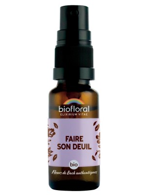 Image de Faire son Deuil Bio - Spray Complexe Bio aux Fleurs de Bach 20 ml - Biofloral depuis Achetez les produits Biofloral à l'herboristerie Louis