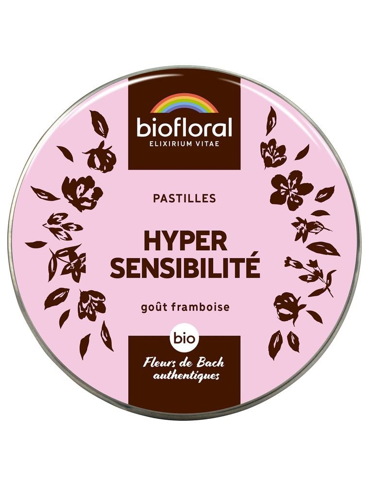 Image principale de la modale pour Hypersensibilité Bio - Complexe Bio aux Fleurs de Bach en pastilles 50 g - Biofloral