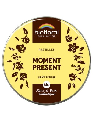 Image 81163 supplémentaire pour Moment Présent Bio - Complexe Bio aux Fleurs de Bach en pastilles 50 g - Biofloral