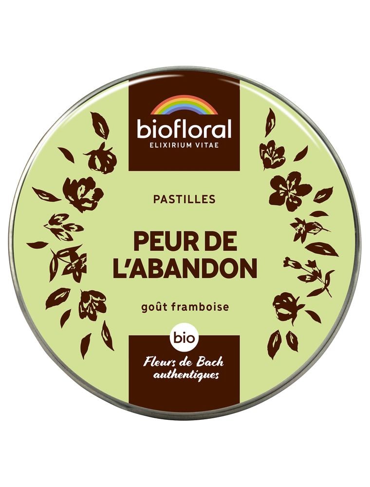 Image principale de la modale pour Peur de l'Abandon Bio - Complexe Bio aux Fleurs de Bach en pastilles 50 g - Biofloral