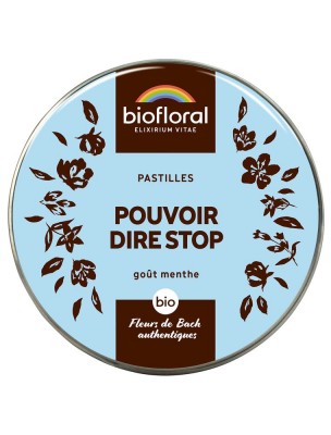 Image 81171 supplémentaire pour Pouvoir Dire Stop Bio - Complexe Bio aux Fleurs de Bach en pastilles 50 g - Biofloral
