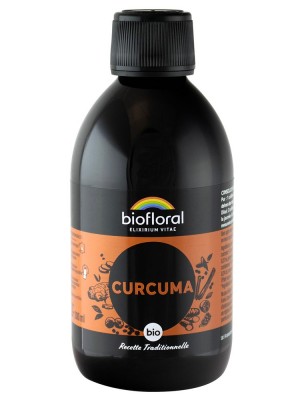 Image de Élixir de Curcuma Bio 3000 mg - Élixir d'Orient 300 ml - Biofloral depuis Achetez les produits Biofloral à l'herboristerie Louis